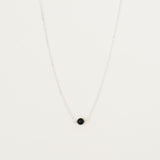 Black pearl necklace