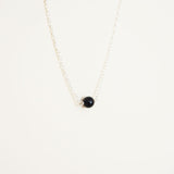 Black pearl necklace