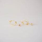 Statement knot earrings