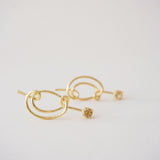 Statement knot earrings