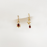 Helix hoops Blooming Red