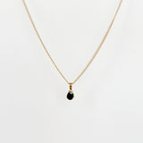 Teardrop necklace Black Onyx