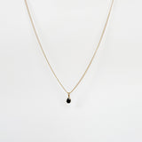 Teardrop necklace Black Onyx