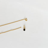 Teardrop necklace Black Onyx