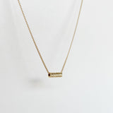 Tube necklace
