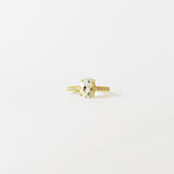 Siam ring Green Amethyst