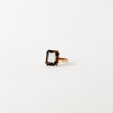 Empire ring Smokey Quartz