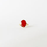 Iconic ring Carnelian