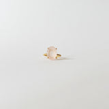 Rock ring Rose Quartz