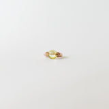 Globe ring Lemon Quartz
