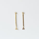 Petiole earrings