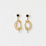 Statement knot earrings