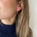 Pixie earrings Blue Topaz