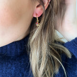Helix hoops Blooming Red