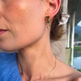 Cascade earrings Ocean