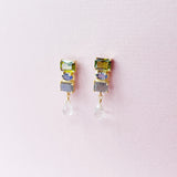 Cascade earrings Ocean