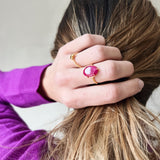 Iconic ring Ruby Agathe