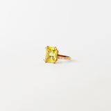 Empire ring Lemon Quartz