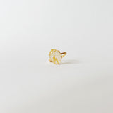 Iconic ring Golden Rutile