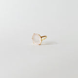 Iconic ring Rose Quartz