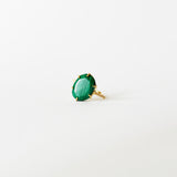 Iconic ring Malachite