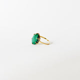 Iconic ring Malachite