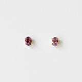 Interstellar studs Amethyst