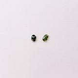 Sakura studs Green