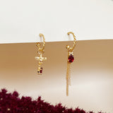 Helix hoops Red Velvet